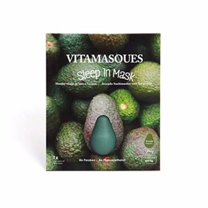 VITAMASQUES | Avocado Sleep In Mask - Half Shape